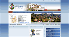 Desktop Screenshot of comune.borgiallo.to.it